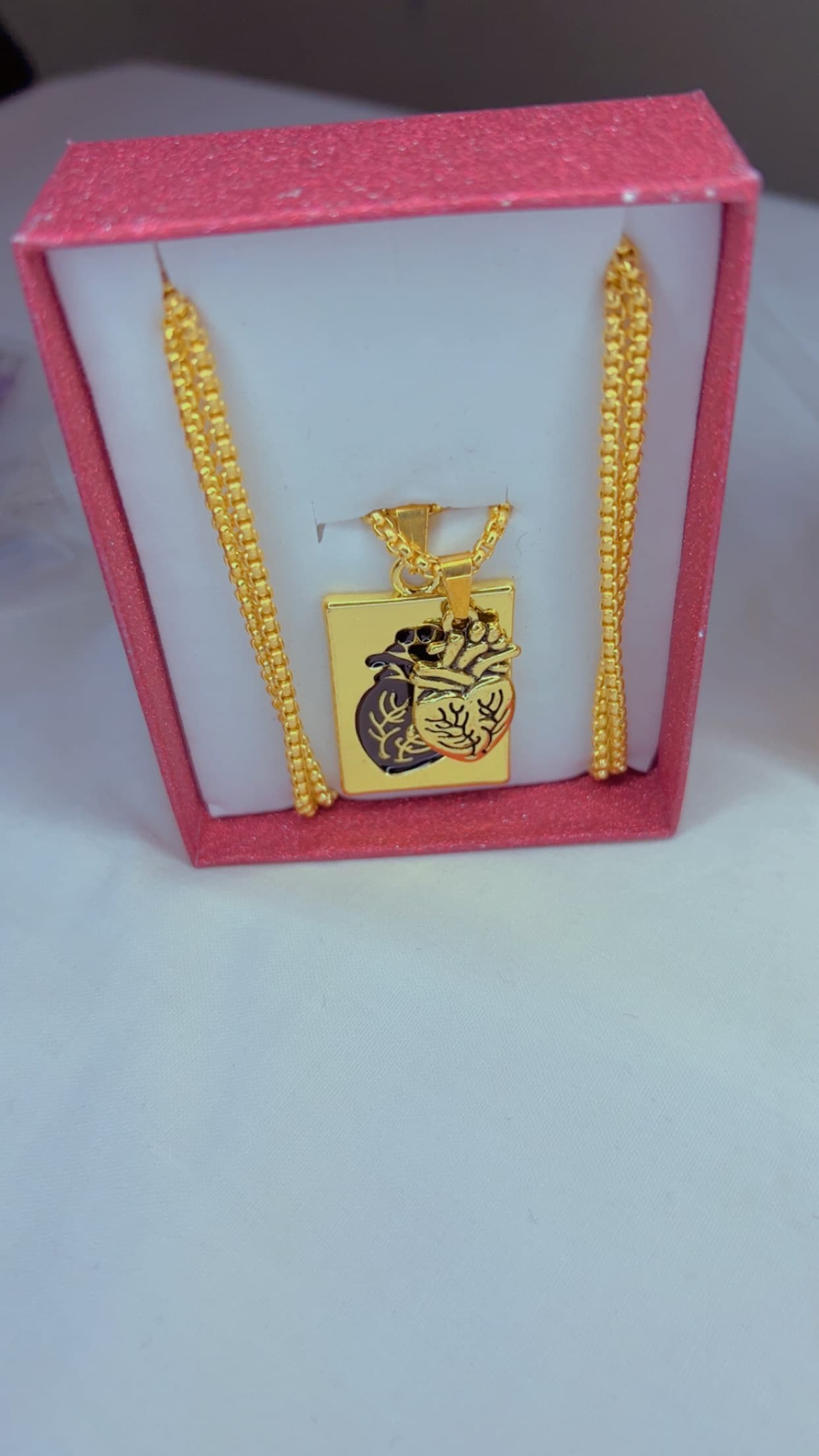 Chaine en acier inoxydable 18 carat